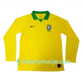Brazil Dres Domaći Copa América 2019 Dugim Rukavima